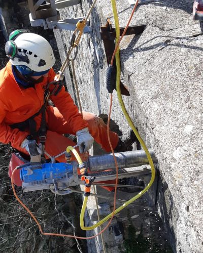 EMMEBI CONSOLIDAMENTI - Carotaggi in parete